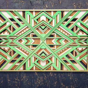 Decorațiune din lemn pentru perete, Tradițional 00